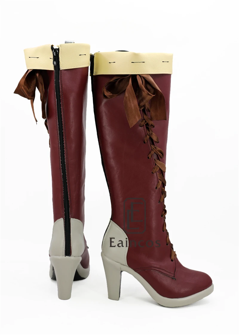 Anime Violet Evergarden Cosplay Party Shoes Women Boots Customized Size | Тематическая одежда и униформа