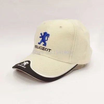 Новое поступление автомобильные однотонные бейсболки peugeot для женщин и мужчин