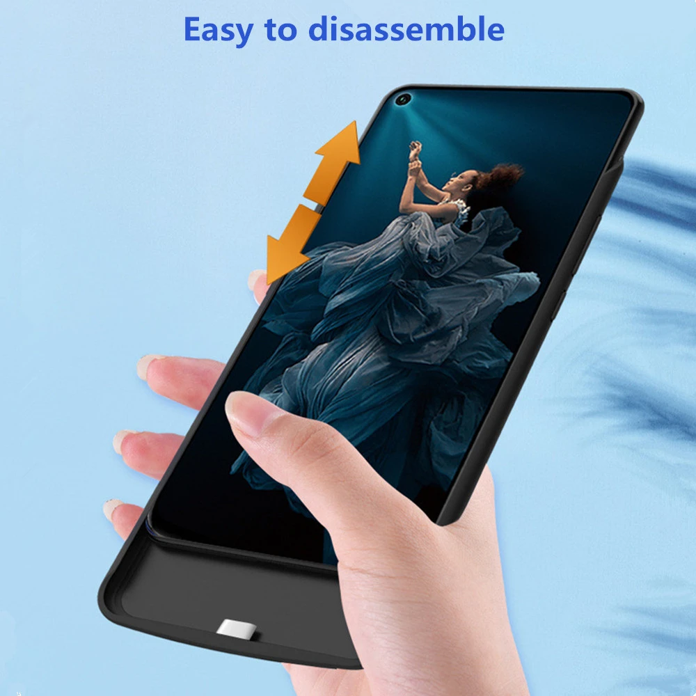 Чехол NTSPACE для зарядного устройства на 6500 мА · ч Huawei Nova 5T внешний аккумулятор