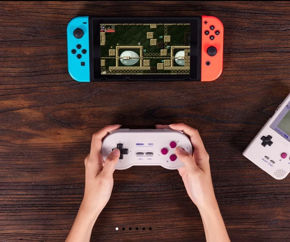 2020 8bitdo SN30 геймпад беспроводной контроллер Bluetooth Джойстик для Nintendo переключатель