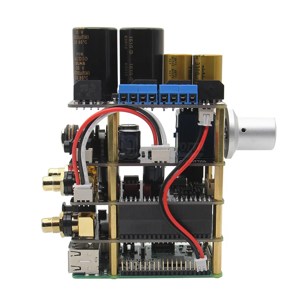 Raspberry Pi X20 Hi Fi аудио комплект (X20 ES9028Q2M DAC плата/плата для X10 I2S/плата