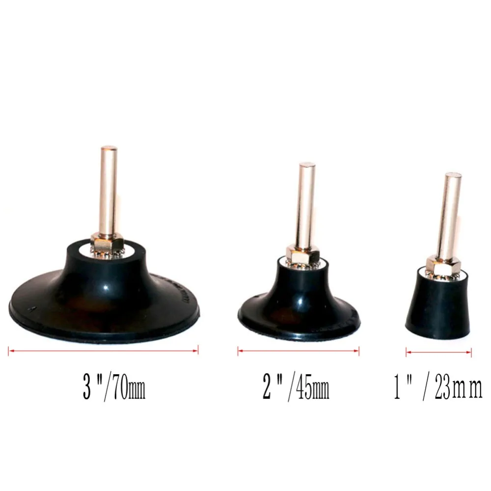2inch" 1" рулонный замок быстросменный шлифовальный диск держатель подложка абразивный диск колодки держатель 1/" 6 мм хвостовик M6 Винт отверстие