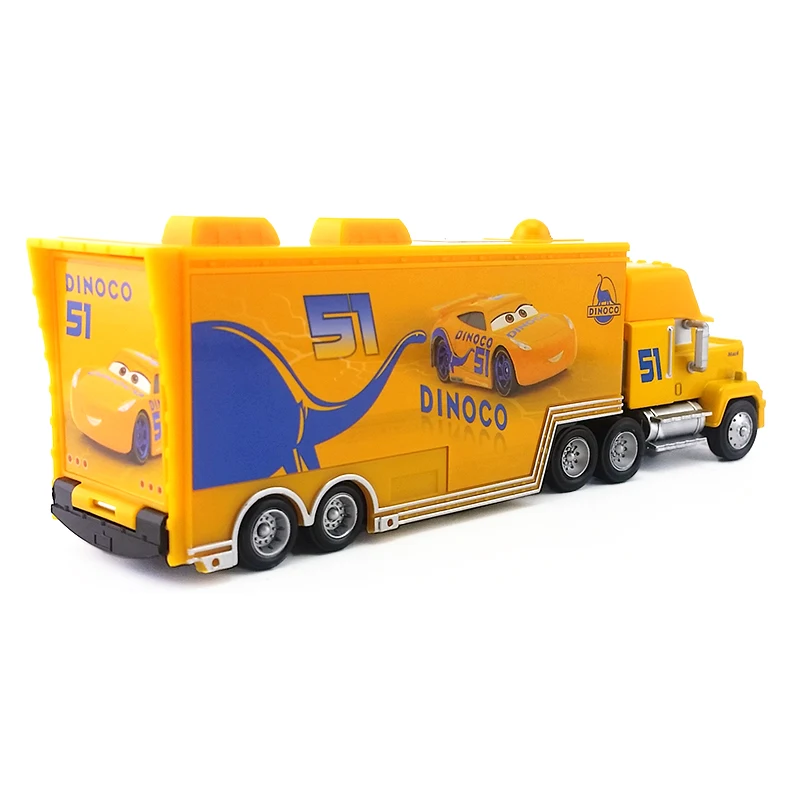Disney Pixar Cars 3 Dinoco Cruz Ramirez's Hauler грузовик 1:55 автомобиль Развивающие игрушки модель