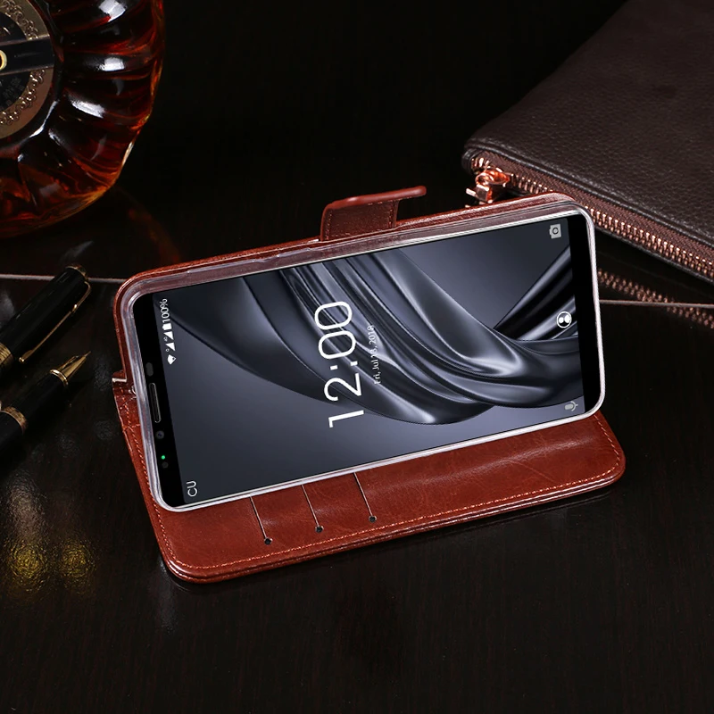 

For Oukitel K8 Case Business Style Flip Wallet Leather Fundas Cover for Oukitel K8 Case Capa Cellphone Accessories