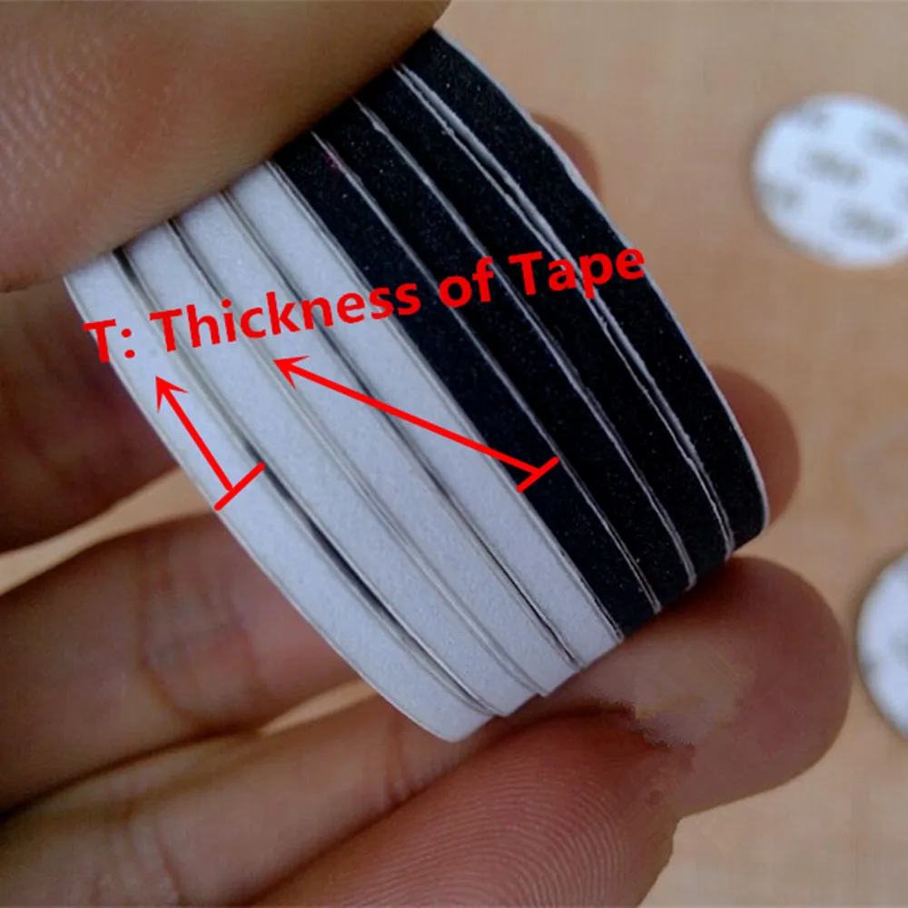 Круглый диаметр 30 мм с использованием прочной клейкой Ленты EVA белая или черная