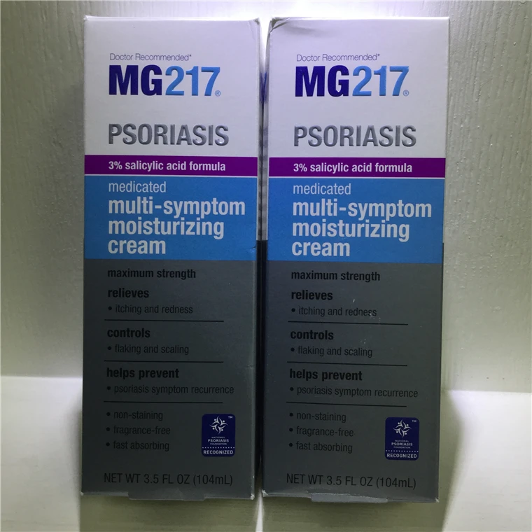 Оригинальный лечебный многосимптомный увлажняющий крем MG217 от псориаза зуд и