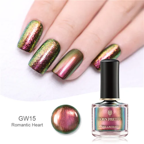 BP-GW15 BORN PRETTY Magic лак для ногтей, цыганский лак для ногтей, серия воды, Блестящие Блестки для ногтей, лак для ногтей - Цвет: BP-GW15