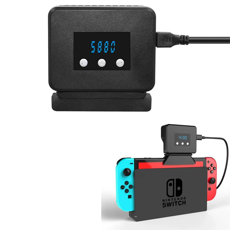 Охлаждающий вентилятор Nintendo Switch с дисплеем температуры для консоли switch|Запасные