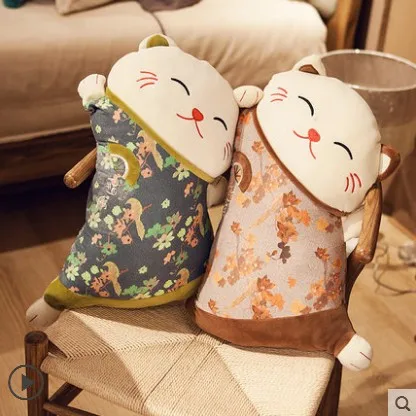 Кот Плутос мягкие игрушки-подушки куклы милые девушки лежачие Подушка для сна подарок для девочки
