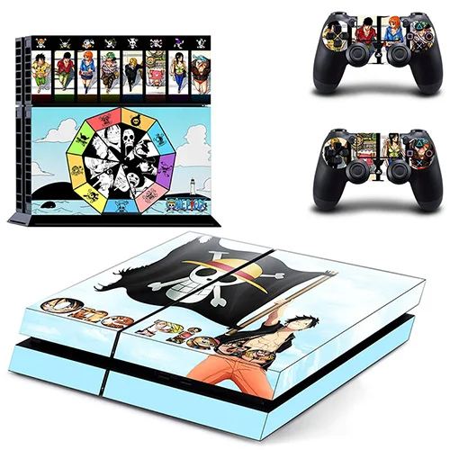 NO.9 Homereally Стикеры PS4 Стикеры аниме Одна деталь наклейка кожи для Sony PlayStation 4 контроллера и консоли PS4 кожи aeeceeosy - Цвет: NO.9
