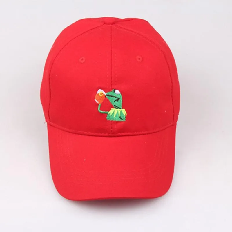 Высококачественная Кепка Kermit non Of My бизнес, бейсболка в стиле хип-хоп, унисекс, вышитая Кепка для чая, лягушки, папы, подарок другу