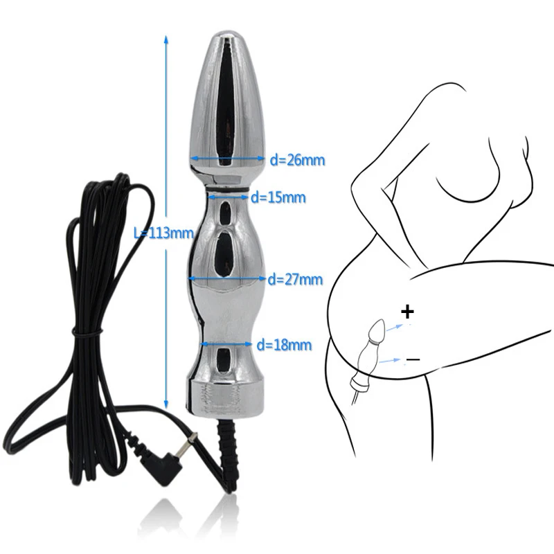 Товары для взрослых импульсный Электрический шок мастурбации устройство