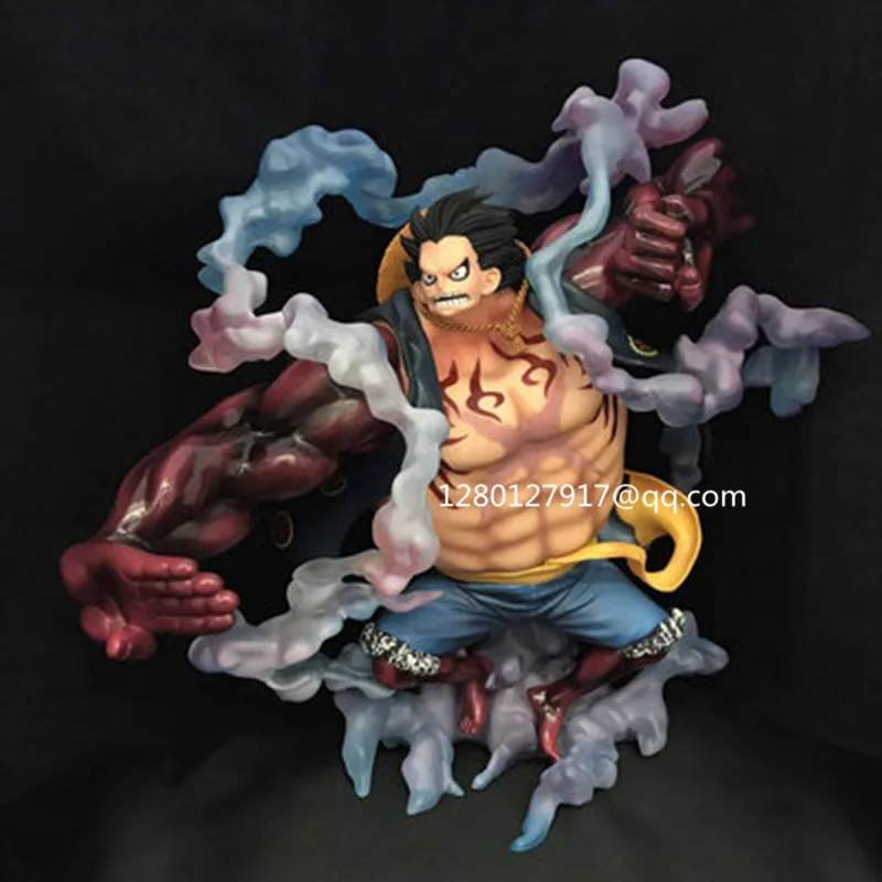 Аниме ONE PIECE Monkey D. Luffy The Ape королевская пушка вооруженная для укрепления шестерня