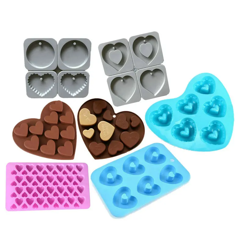 Kawaii Heart силиконовая форма для кабошонов ювелирные изделия подвески аксессуары DIY