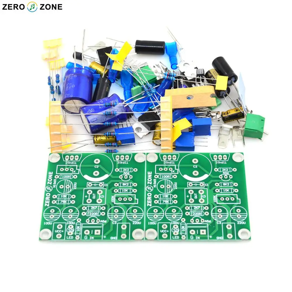 GZLOZONE TIP41C JLH1969 односторонний комплект усилителя мощности класса А (2CH)|power amplifier kit|a