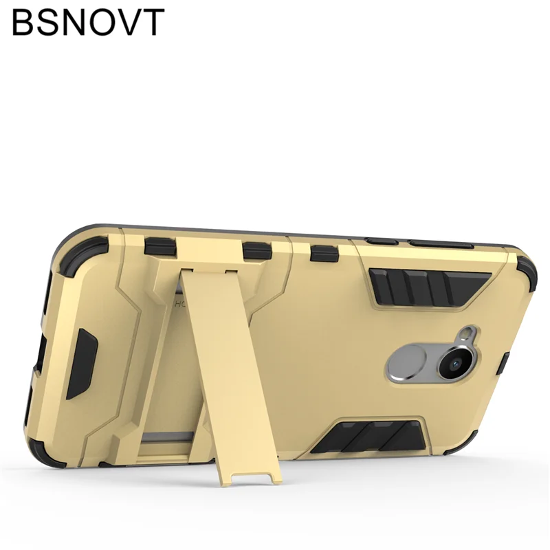 BSNOVT для huawei Honor 6A крышка 5 0 &quotмягкая резина + Пластик Kickstand чехол дело чести 6a DLI-TL20
