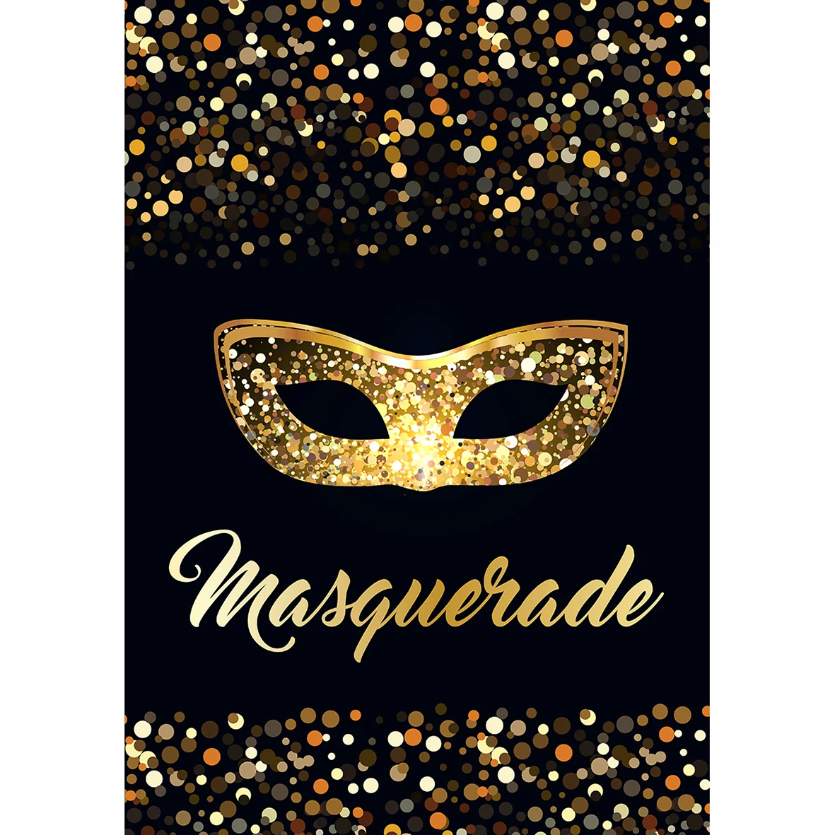 Allenjoy photography backdrop Mardi Gras golden carnival sand black party new background photocall customize printed | Электроника