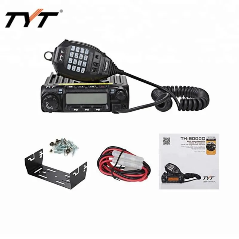 TYT TH-9000D, мобильная двухсторонняя рация, портативная рация, 30 км, дальность действия, Автомобильная Радио, радиосвязь, 60 Вт, выходная мощность