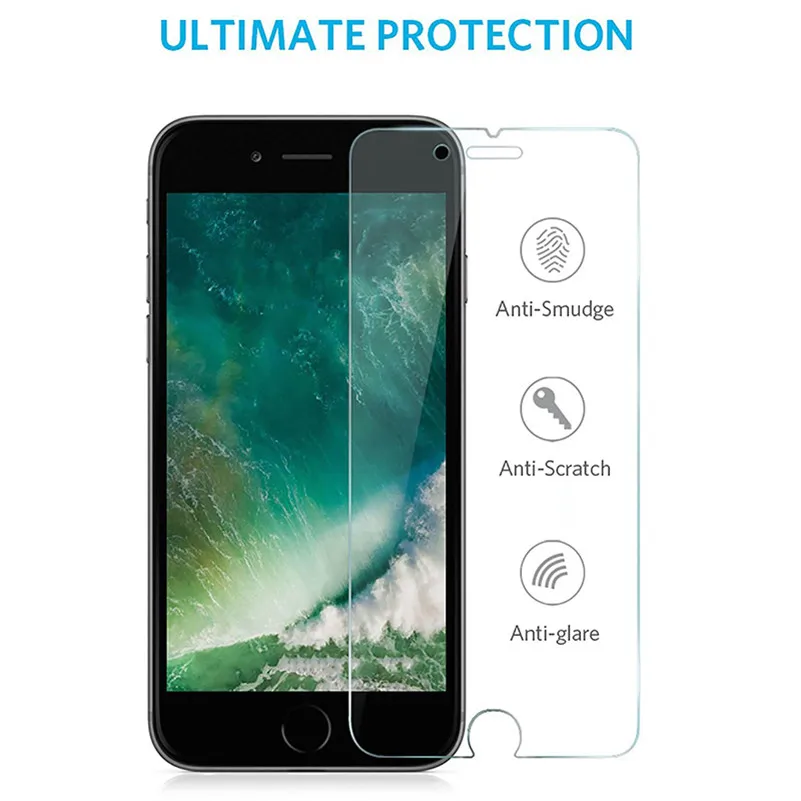 9H 2.5D 0 26 мм Премиум Закаленное стекло для Apple iPhone 7 Plus 5 "закаленное защитное 8