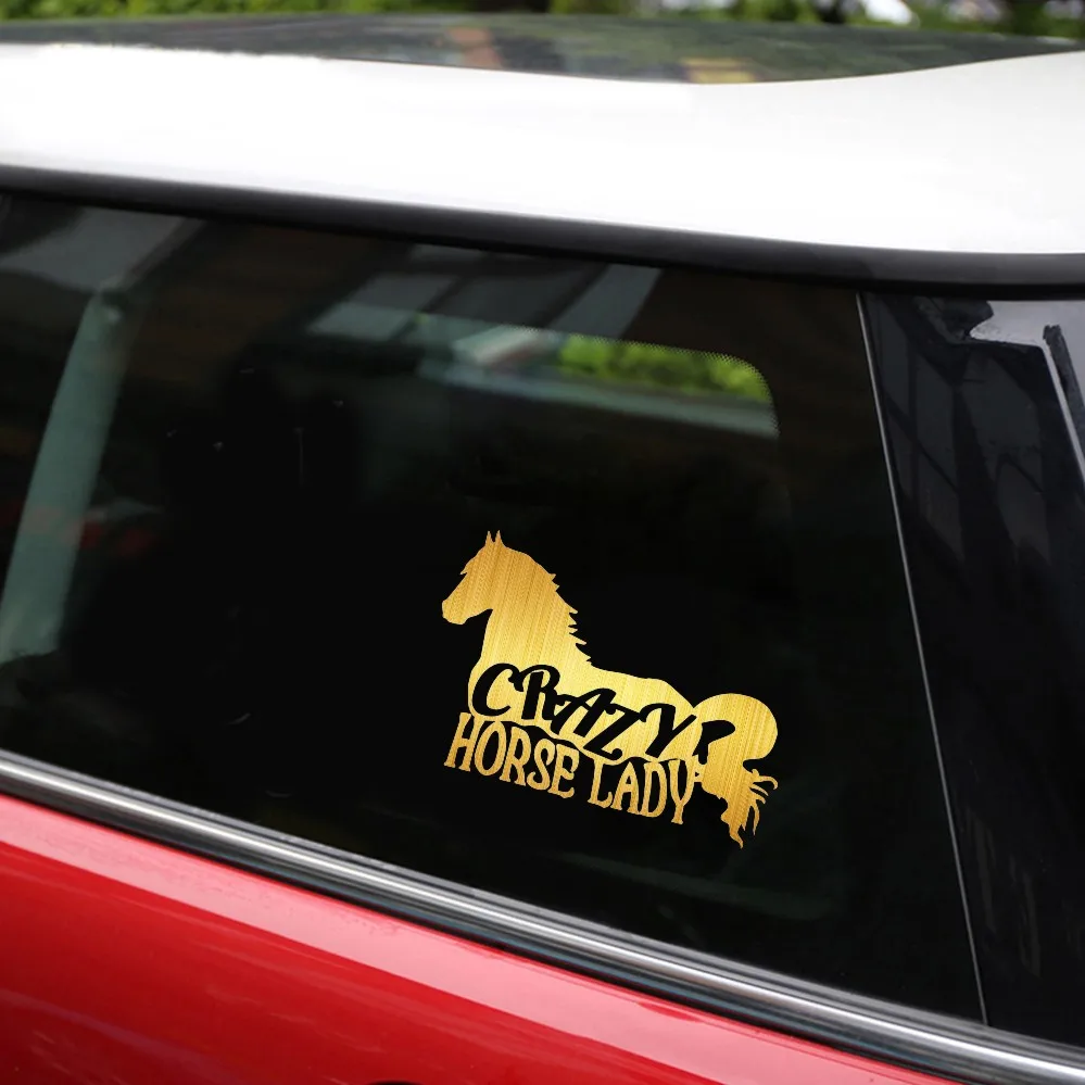 Rylybons Crazy Horse Lady автомобильные наклейки и для стайлинга автомобиля украшения двери