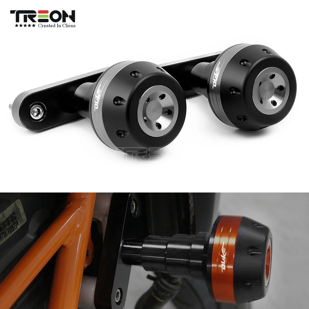 Аксессуары для мотоциклов KTM DUKE 390 200 125 2013-2018 слайдеры рамы двигателя