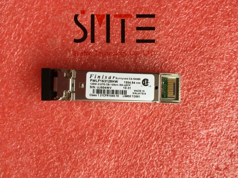 

Finisar FWLF163128HW 1554.94NM 125M-2.67G-D7-120KM-SM-ESFP