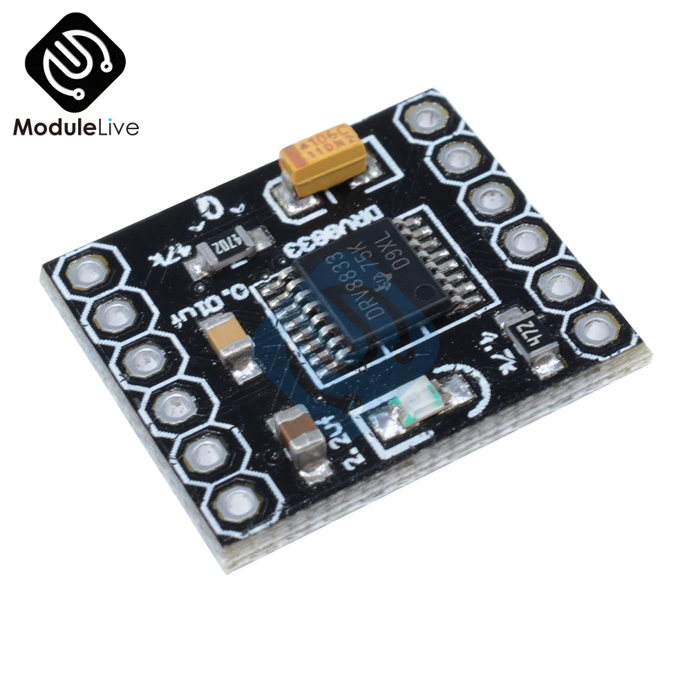 DRV8833 двухканальный модуль драйвера двигателя постоянного тока плата 1.5A 3 в 10 h