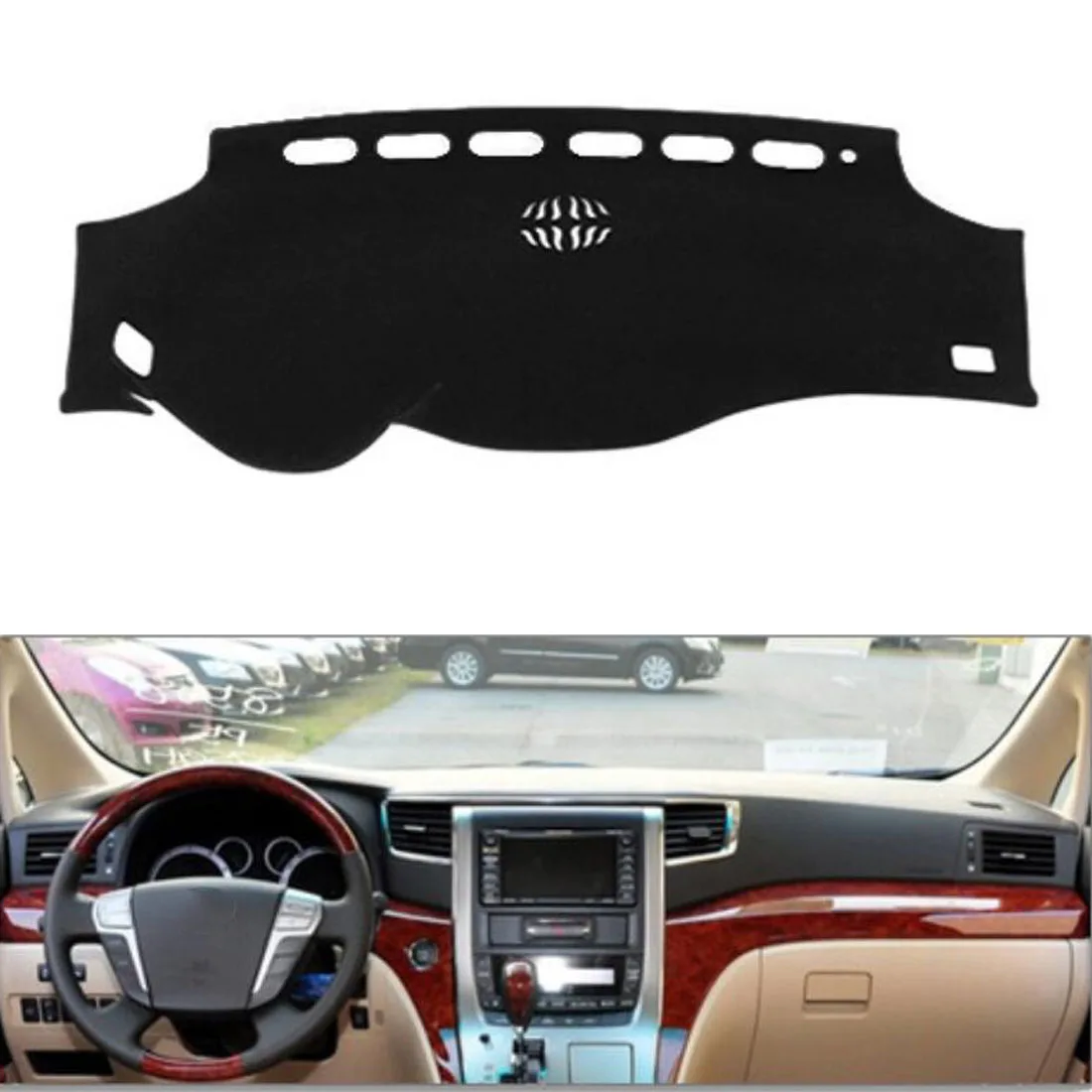 Dongzhen подходит для Toyota Alphard 2010 2013 приборной панели автомобиля крышка избежать Light