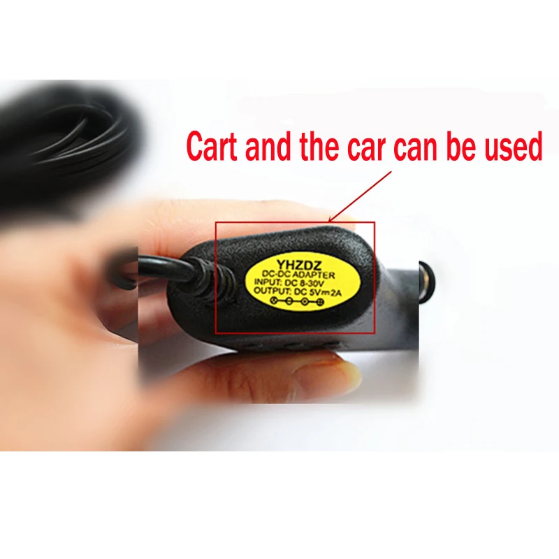 Мини USB адаптер для автомобильного зарядного устройства камеры DVR/GPS/Pad вход DC 5 в 30