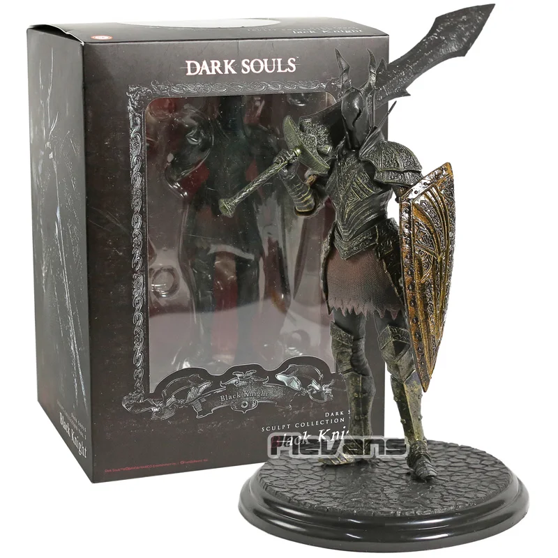 Black Knight box Dark Souls герои лордрана зигмейер черный рыцарь фараам арториас ПВХ фигурка Коллекционная модель игрушки - Цвет: Black Knight box