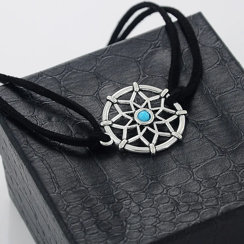 Hot New Black Velvet Chain Dream catcher Shape Choker Short Clavicle Necklace | Украшения и аксессуары