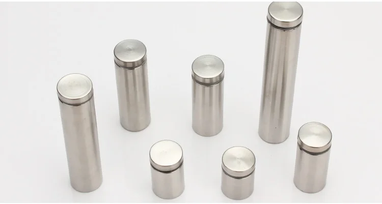 Винты для рекламы из нержавеющей стали/декоративные ногти акриловая опора