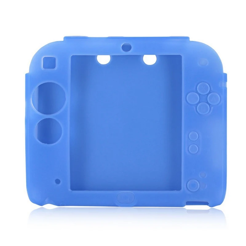 Защитный чехол для Nintendo 2DS мягкий силиконовый консоли противоударный