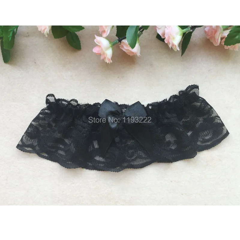 Женское нижнее белье сексуальный кружевной Цветочный Пояс с лентой и бантом для
