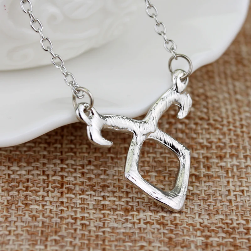 Movie Jewelry City of Bones Necklace Pendant Statement Mortal Instruments Angelic Forces Runes Brand Gift | Украшения и