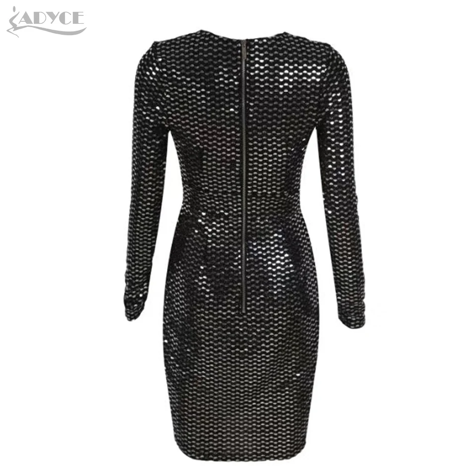 Adyce 2021 Новинка весны расшитые пайетками вечернее вечерние платье Vestidos элегантное