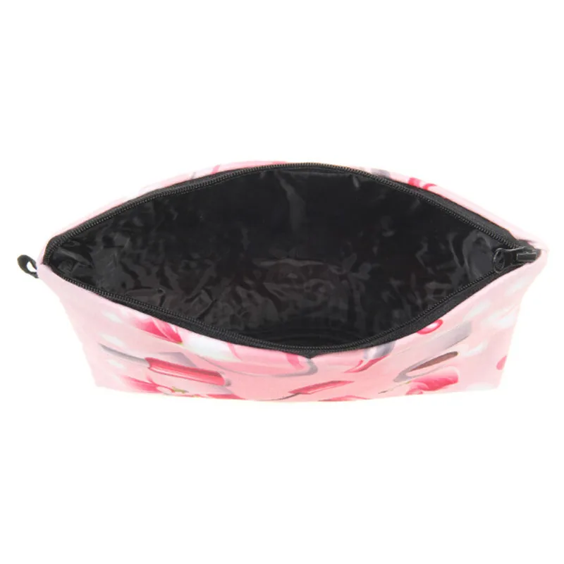 

Toiletry Bag Fashion 3D Printing Women Travel Makeup Case Small Pouch Zipper Cosmetic Bags Organizer Bag Make up Bath Shower Bag