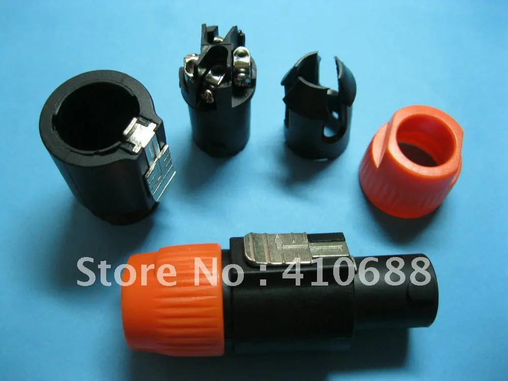 15 шт. красный цвет спикер совместимый аудио кабель 4 полюсный разъем 5285|cable