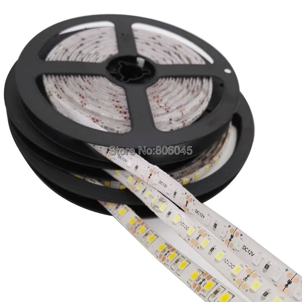 3528 / 2835 Светодиодная лента 120 LED/m DC12V гибкая светодиодная e 5 м/лот IP20 IP65