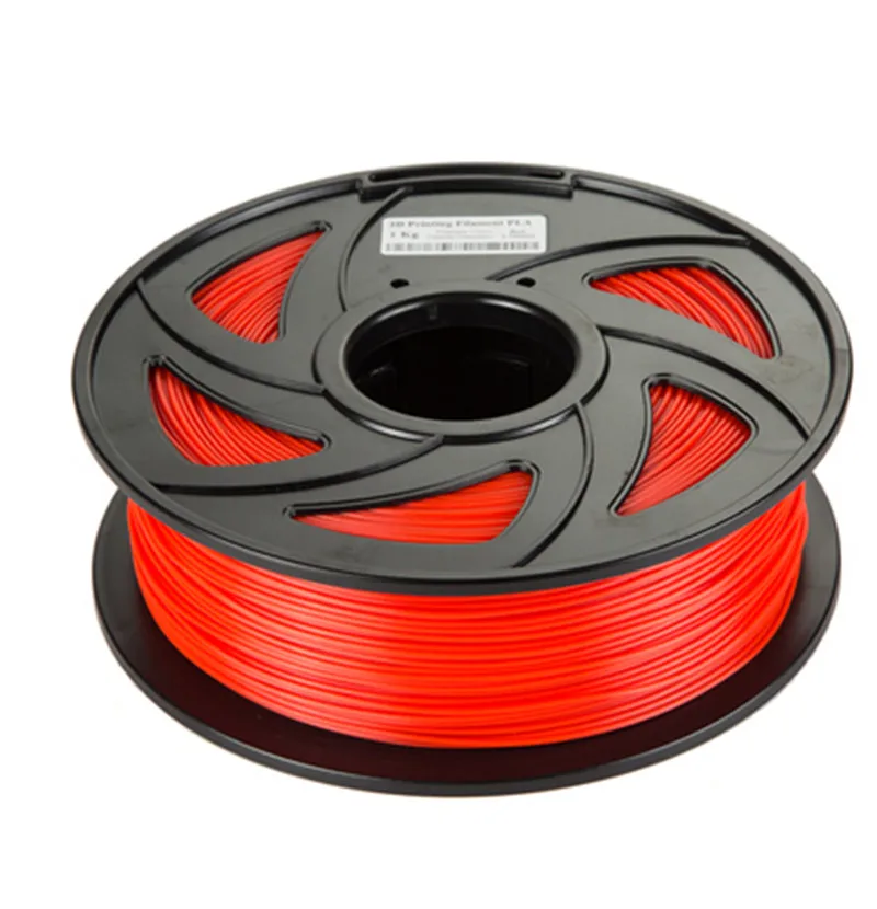 red Pla нити 1,75 1 кг для 3D-принтеры материалы Пластик без блока мульти-Цвет Pla 1 кг-пластиковым наполнителем, поставщиков Pla-22 - Цвет: red