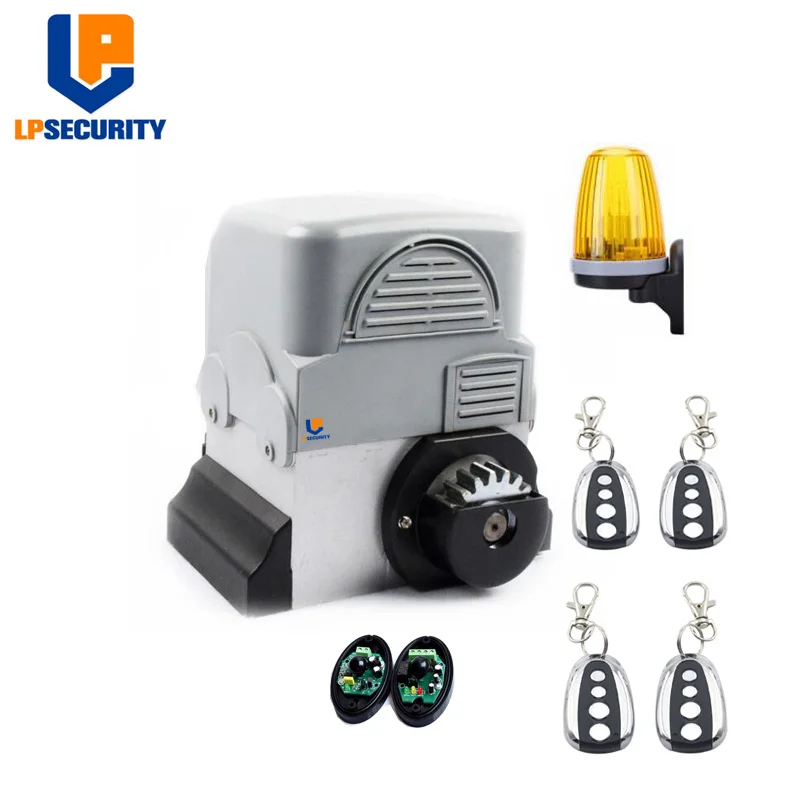 

LPSECURITY 2000 кг 220 В переменного тока, раздвижные ворота, автоматизация, торговый комплект