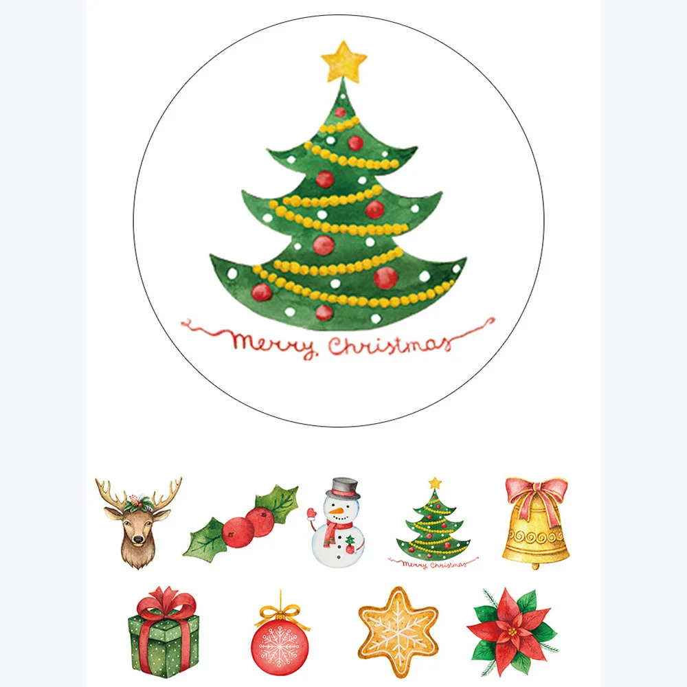 Alideco 1 шт. японский бумажный скотч рождественские вещи клейкой ленты украшение