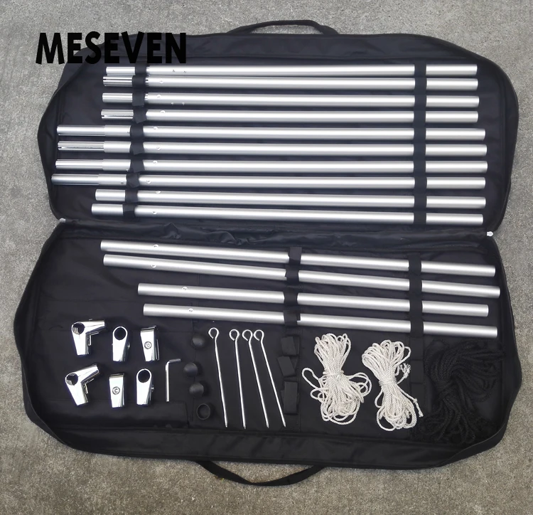 Портативный экран для мобильного проектора MESEVEN 120 дюйма 16:9 белая холщовая
