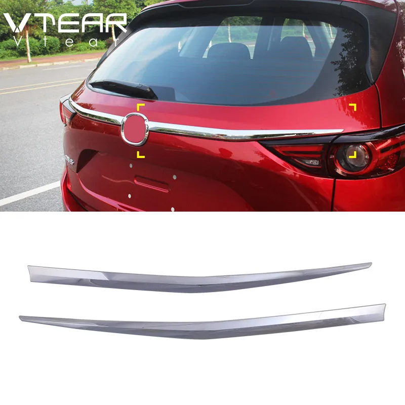 Vtear для Mazda мазда сх5 ABS Хромированная Автомобильная дверь багажника полоска для автомобильной двери внешней отделки аксессуары для стайлинга автомобилей,автотовары
