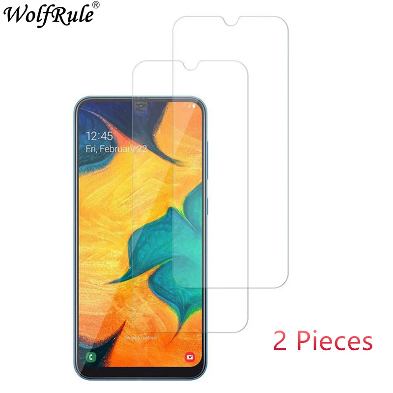 2 шт Для Samsung Galaxy A50 стекло для закаленное тонкое 9H Твердость протектор экрана |