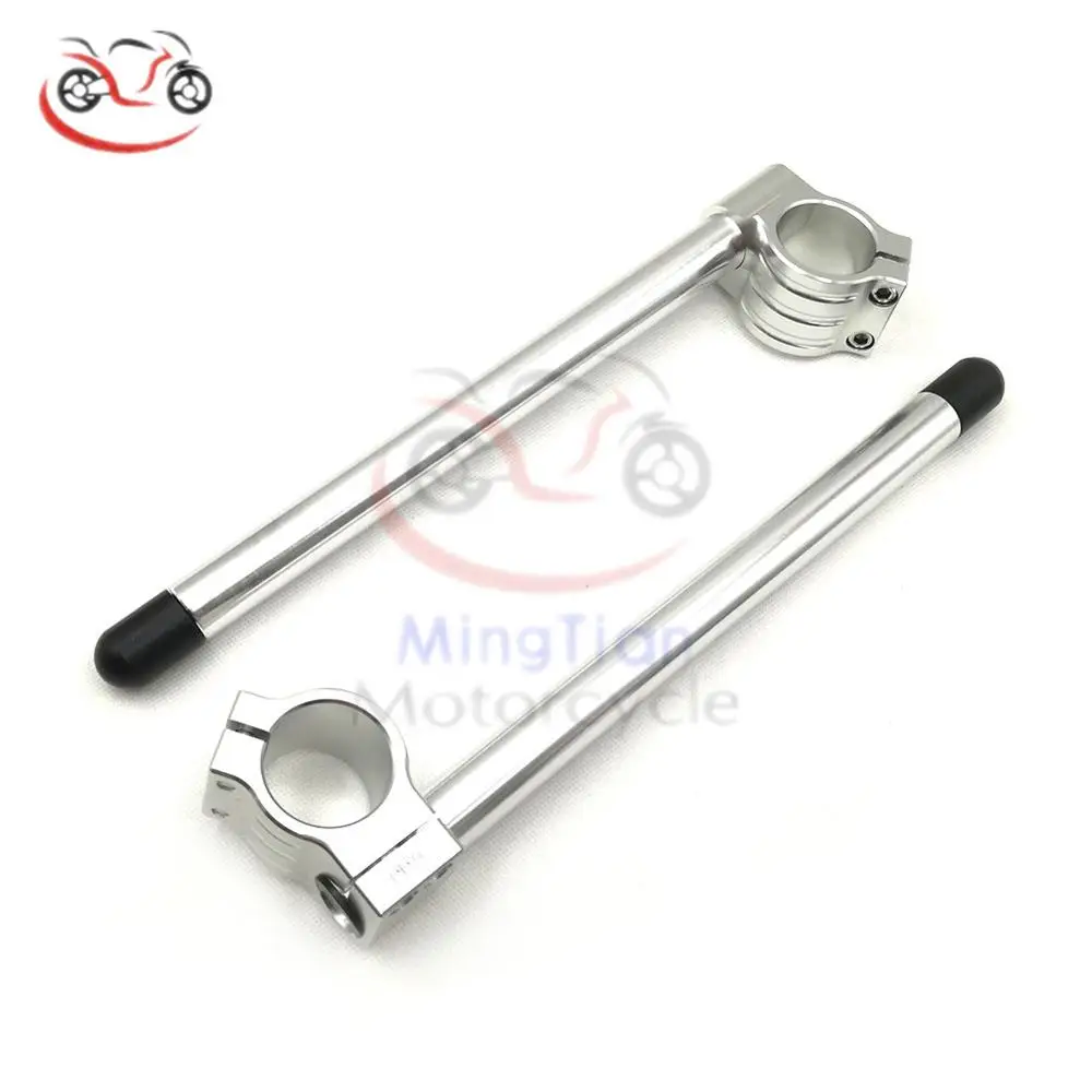 Регулируемый 50 мм CNC Клип Ons Руль Ручка Бар клипон для Suzuki RGV250 GSX R GSXR 600 750 1000 1300 Hayabusa
