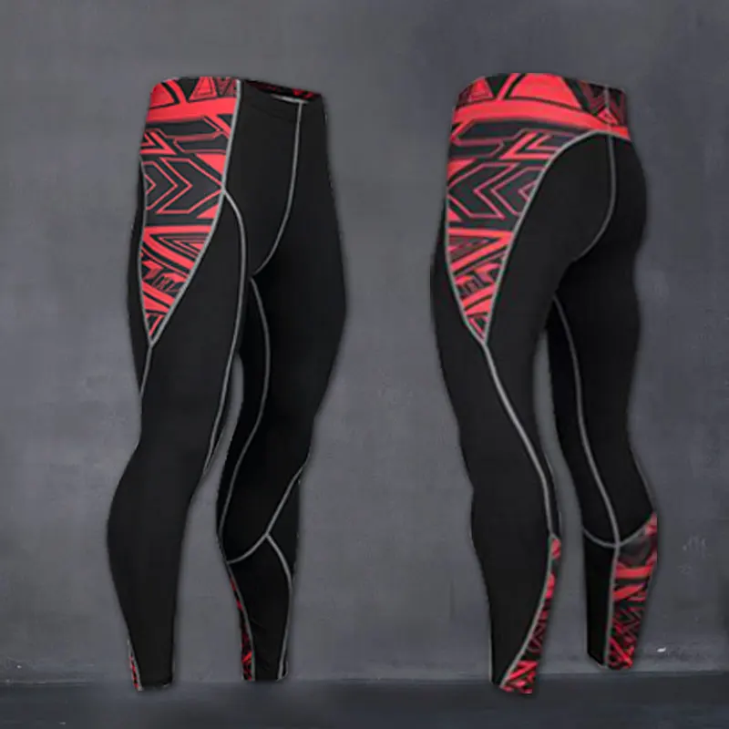 

2018 New Compression Pants Sports Running Tights Men Jogging Leggings Fitness Gym Clothing Sport Leggings Men Trousers