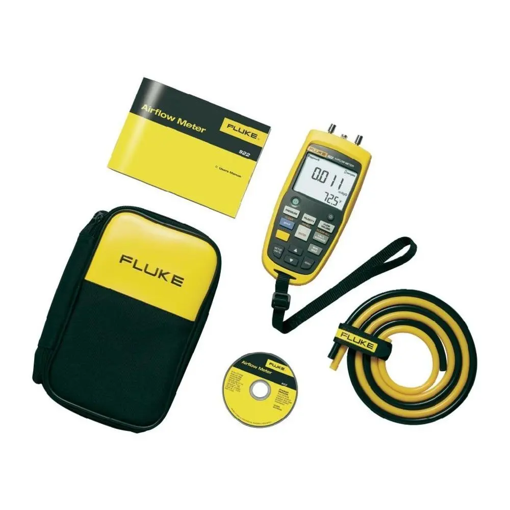 Fluke 922/Fluke 922 комплект HVAC измеритель давления воздуха/микроманометр тестер |