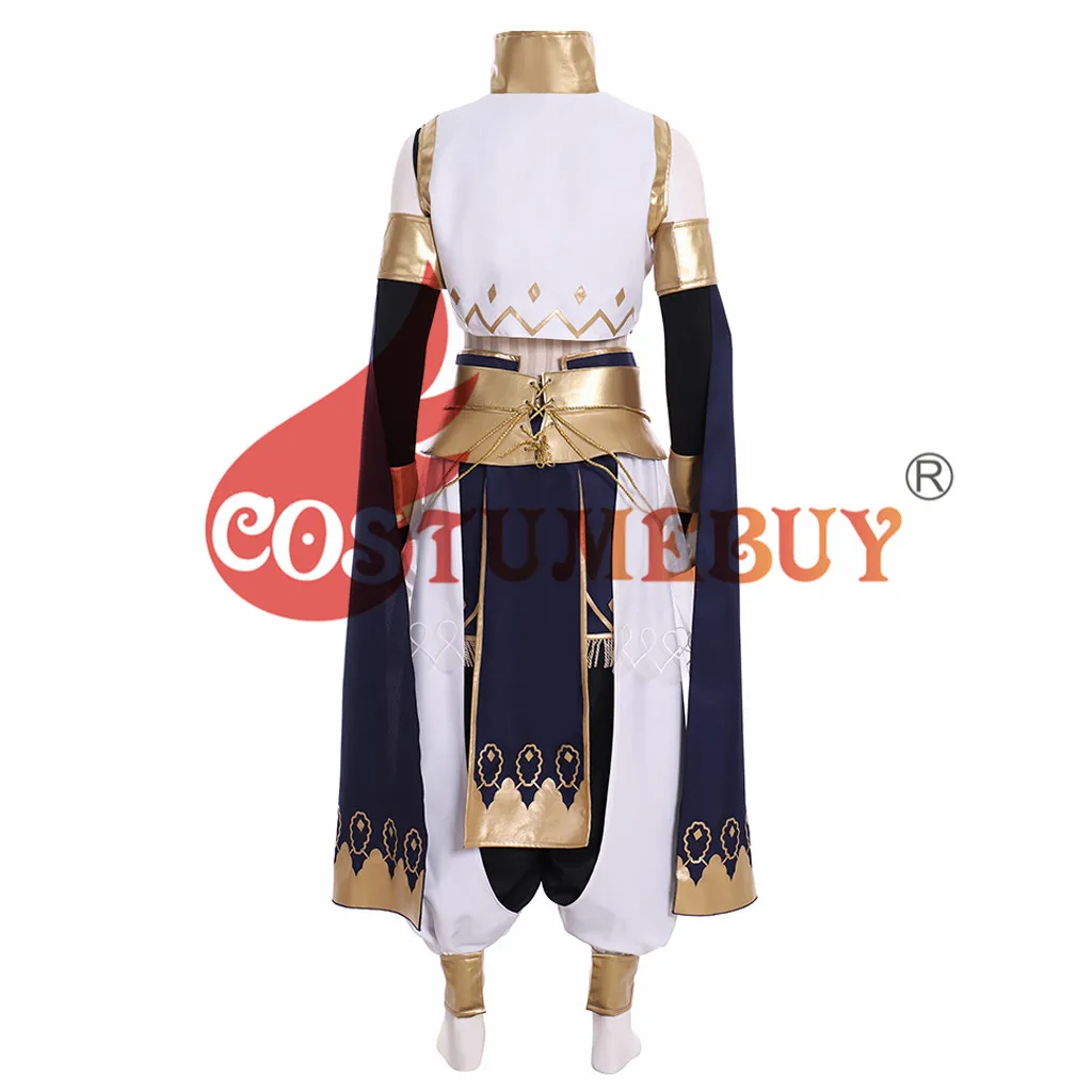CostumeBuy игра огненная эмблема герои Индиго танцор косплей костюм взрослые мужчины Хэллоуин Карнавальная фантазия полный комплект костюм на заказ