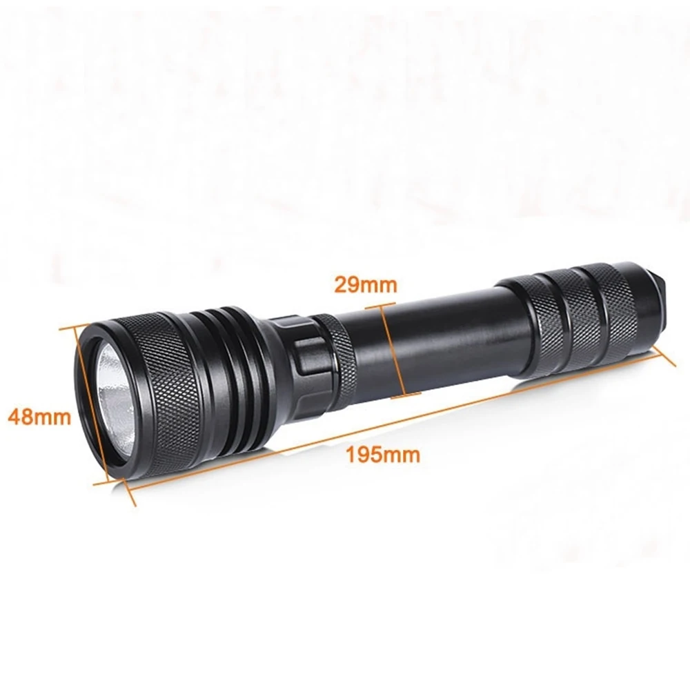 Мощный фонарь для дайвинга AloneFire DV48 CREE XHP 50 18650|Фонарики и осветительные приборы| |